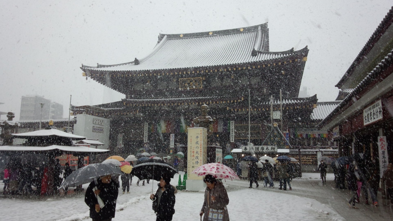 初雪の川崎大師_f0186021_21362686.jpg