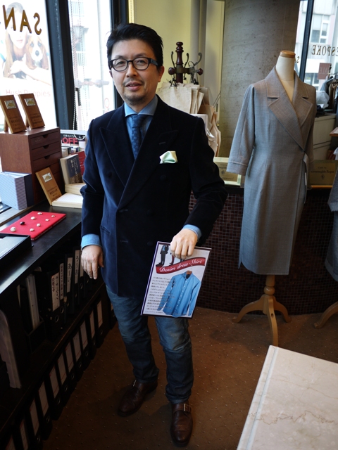 エレガントインディゴ シャツ スーツ 人気のファッションスタイル