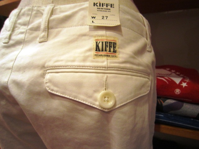 KIFFE (キッフェ) LADY\'S ITEM \"CHINOs PANTS\" ご紹介_f0191324_8425015.jpg