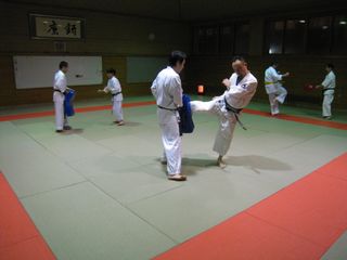 土曜日空手 体験と審査前最終稽古!_c0118332_2365190.jpg