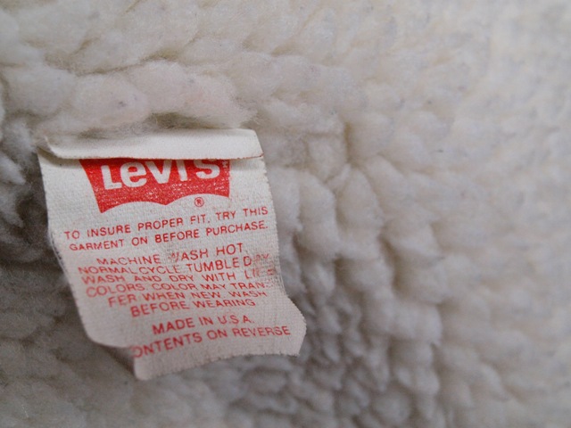 \"Levi\'s\" DENIM BOA JKT  X 2_c0177238_1691166.jpg