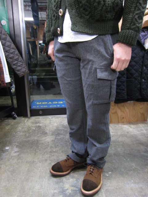 HOLDFAST ・・・ 6 Pocket WOOL CARGO PANTS!★! (訂正版)_d0152280_0191299.jpg