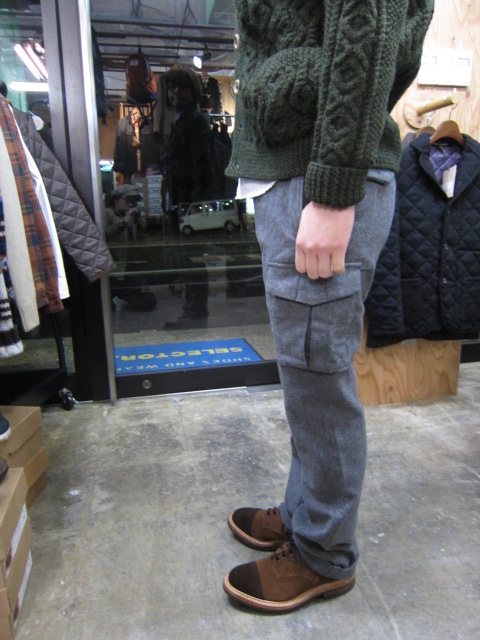 HOLDFAST ・・・ 6 Pocket WOOL CARGO PANTS!★! (訂正版)_d0152280_0192820.jpg