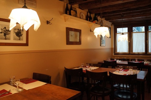 ヴェネツィア料理、レバーの玉ねぎ風味~La Bottega ai Promessi Sposi_f0106597_20473014.jpg
