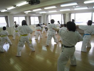 日曜空手 新川教室 審査前の最終稽古頑張りました!_c0118332_14131648.jpg