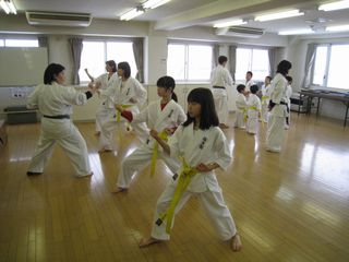 日曜空手 新川教室 審査前の最終稽古頑張りました!_c0118332_14133419.jpg