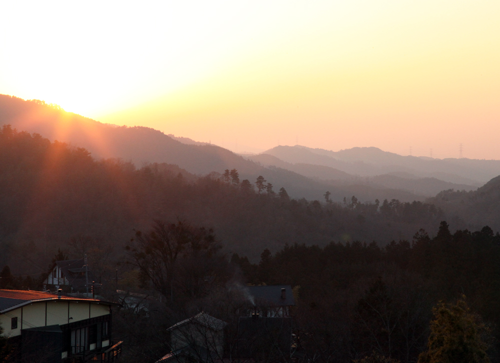 吉野山　上千本　夕景_c0108146_2132255.jpg