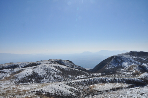 ２０１３年１月　初のくじゅう雪山&法華院１泊登山♪　１日目前半　～久住別れまで ～_e0314407_19421965.jpg