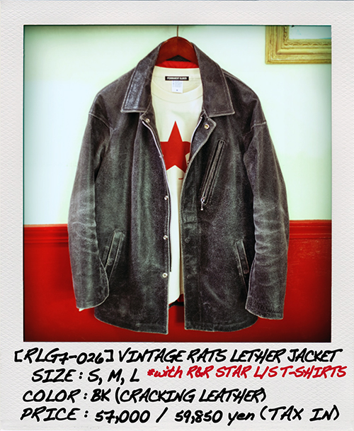 P.SLIDER ロクデナシ LETHER JACKET