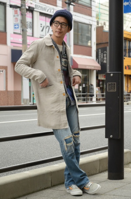 <<LOW-RIDE COAT>>〜LINEN〜_c0167336_11224751.jpg