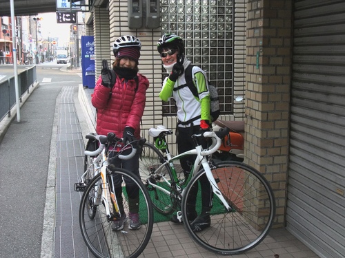 水曜ライド　冬の京都　伏見～醍醐寺　味巡り_d0174462_563532.jpg