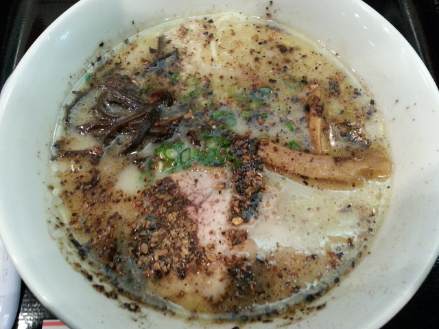 熊本ラーメンこむらさき ミニラーメン¥550@新横浜ラーメン博物館_b0042308_018543.jpg