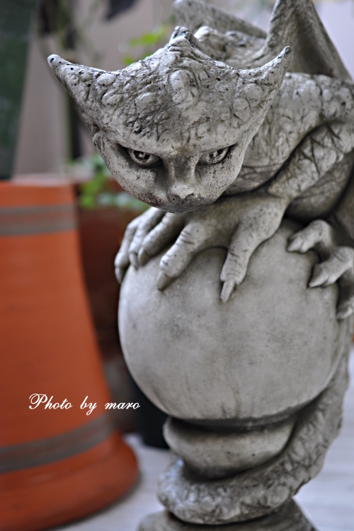 アンティーク ガーデニング グレムリン ガーゴイル ワンダーデコール