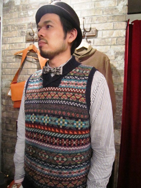 ヴィンテージバンダナを使用した「BOW-TIE (ボウタイ)」_f0191324_9312193.jpg