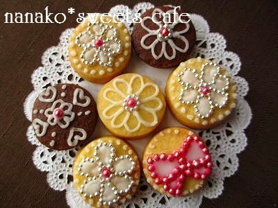 アイシング☆プチクッキー : nanako*sweets-cafe♪