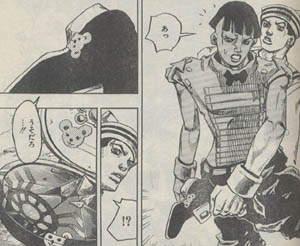 ジョジョリオン ♯018 「trouble with the courve」_e0131985_21283681.jpg