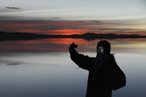Trip to Bolivia　-3- Uyuni Salt Flats @Dawn & Sunrise_e0111128_4133575.jpg