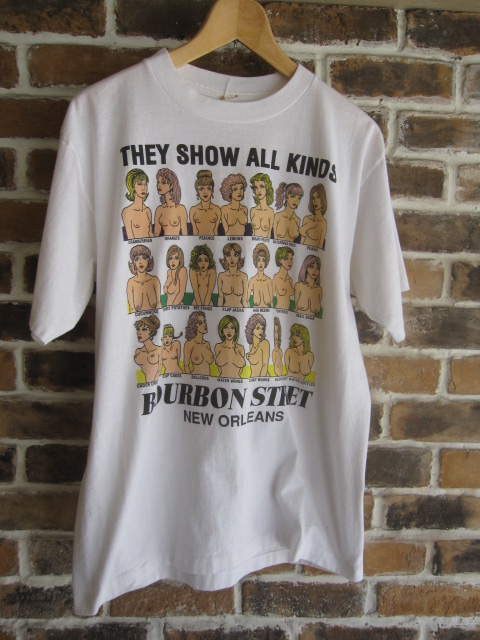 80~90's Boobs Souvenir T-Shirts!! : ONLINE STORE NEWAIR used ...