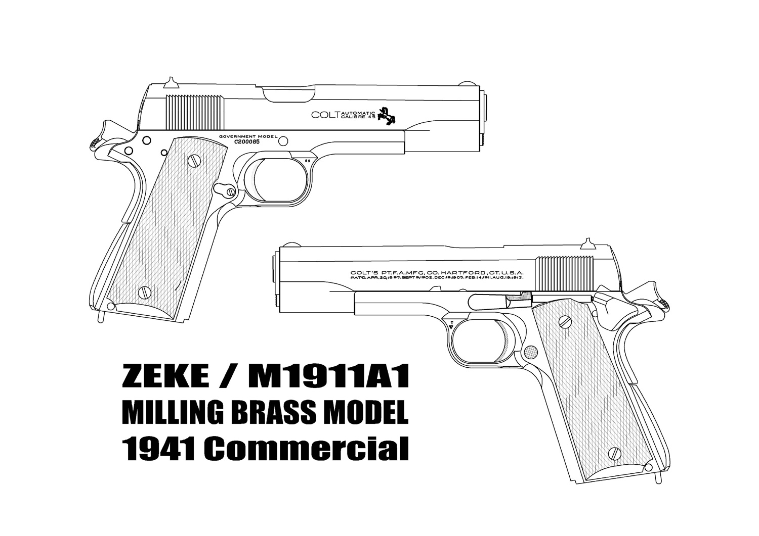 ZEKE 真鍮 1911A1 完売です。2013年4月 : 上野アメ横 モデル ZEKE 真鍮 1911A1 完売です。2013年4月 : 上野アメ横 モデル