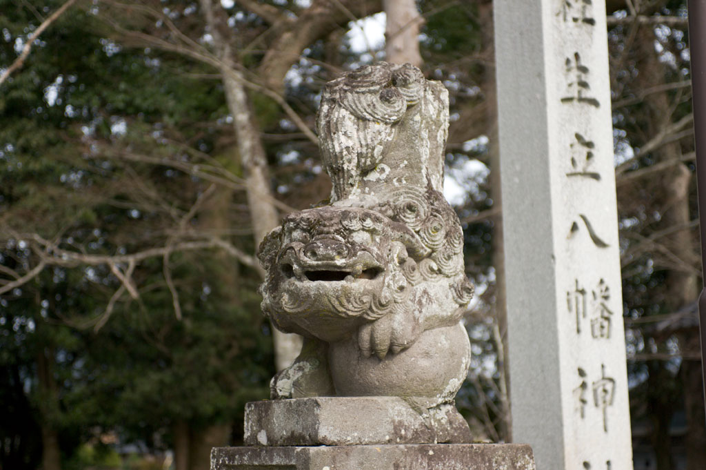 生立八幡神社　福岡県京都郡みやこ町犀川生立_b0023047_536422.jpg