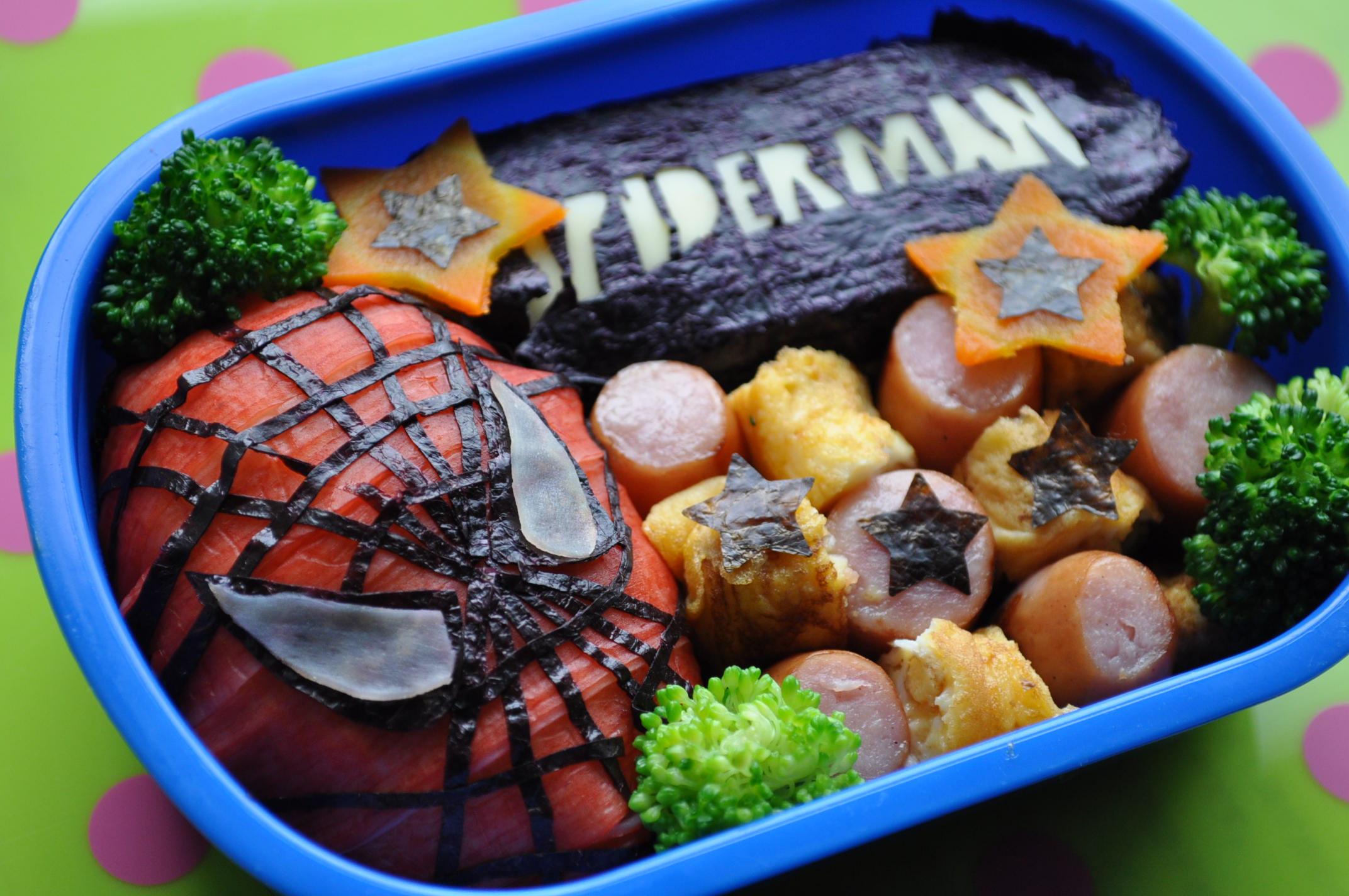 キャラ弁 スパイダーマン Harry S Labo キャラ弁 スパイダーマン Harry S Labo