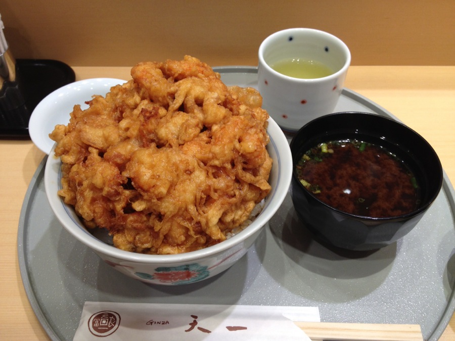 銀座天一の天丼_c0167798_7241518.jpg