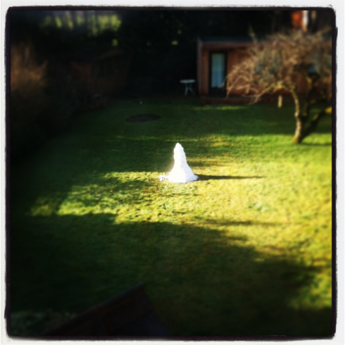 お留守番とSnowman_a0215008_2033683.jpg