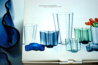 アアルトベース 160mm コバルトブルー レア イッタラ アアルトベース