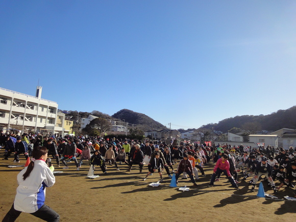 １月２７日（日）葉山駅伝２０１３（第２８回葉山町民駅伝大会）_e0006772_1741958.jpg