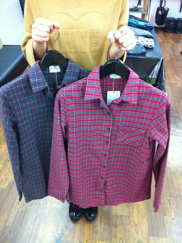 Ungrid アングリッド ブランケットルーズチェックシャツ Dimanche News Blog デビュー アトリエシックス Atelier Six