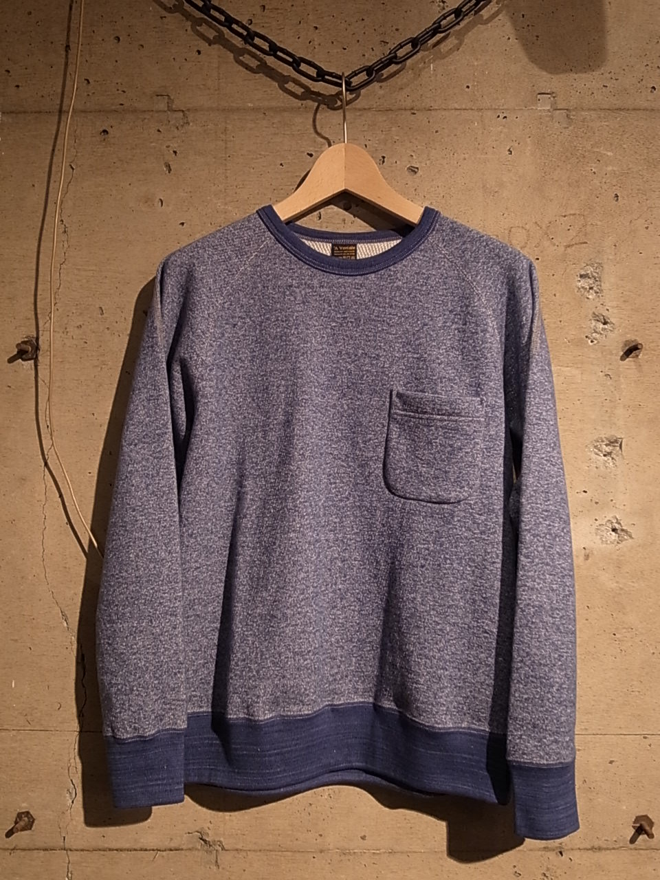 A VONTADE / Crew Sweat with Pocket_a0103621_13474280.jpg