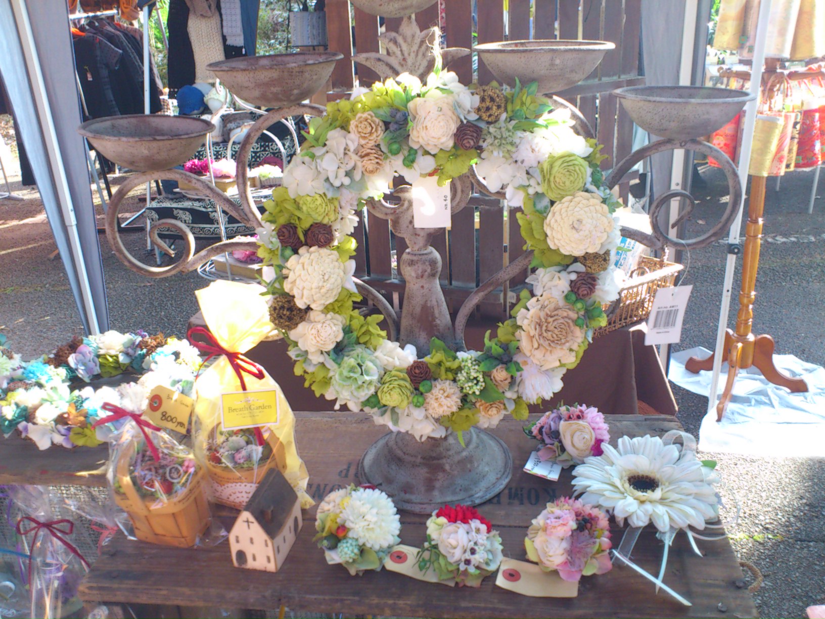 上賀茂神社のてづくり市_e0128024_10162449.jpg