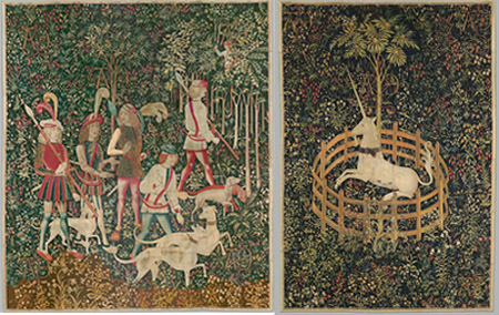 貴婦人と一角獣・一角獣狩り : 若葉台の絵画教室「アートなかま」のブログ