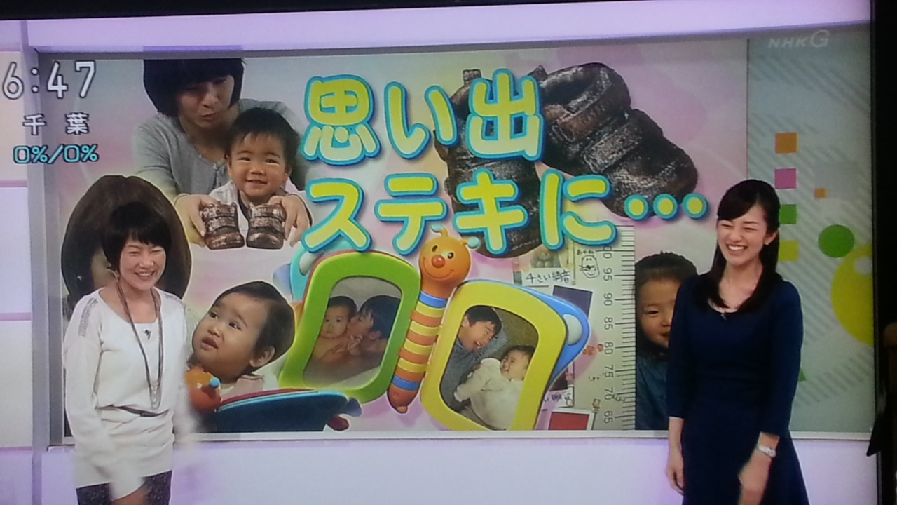 お誕生日おめでとう NHKおはよう日本 まちかど情報室_b0042308_22393910.jpg