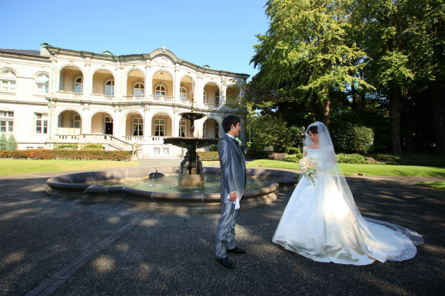 新郎新婦様からのメール 綱町三井倶楽部様へ 一会 ウエディングの花