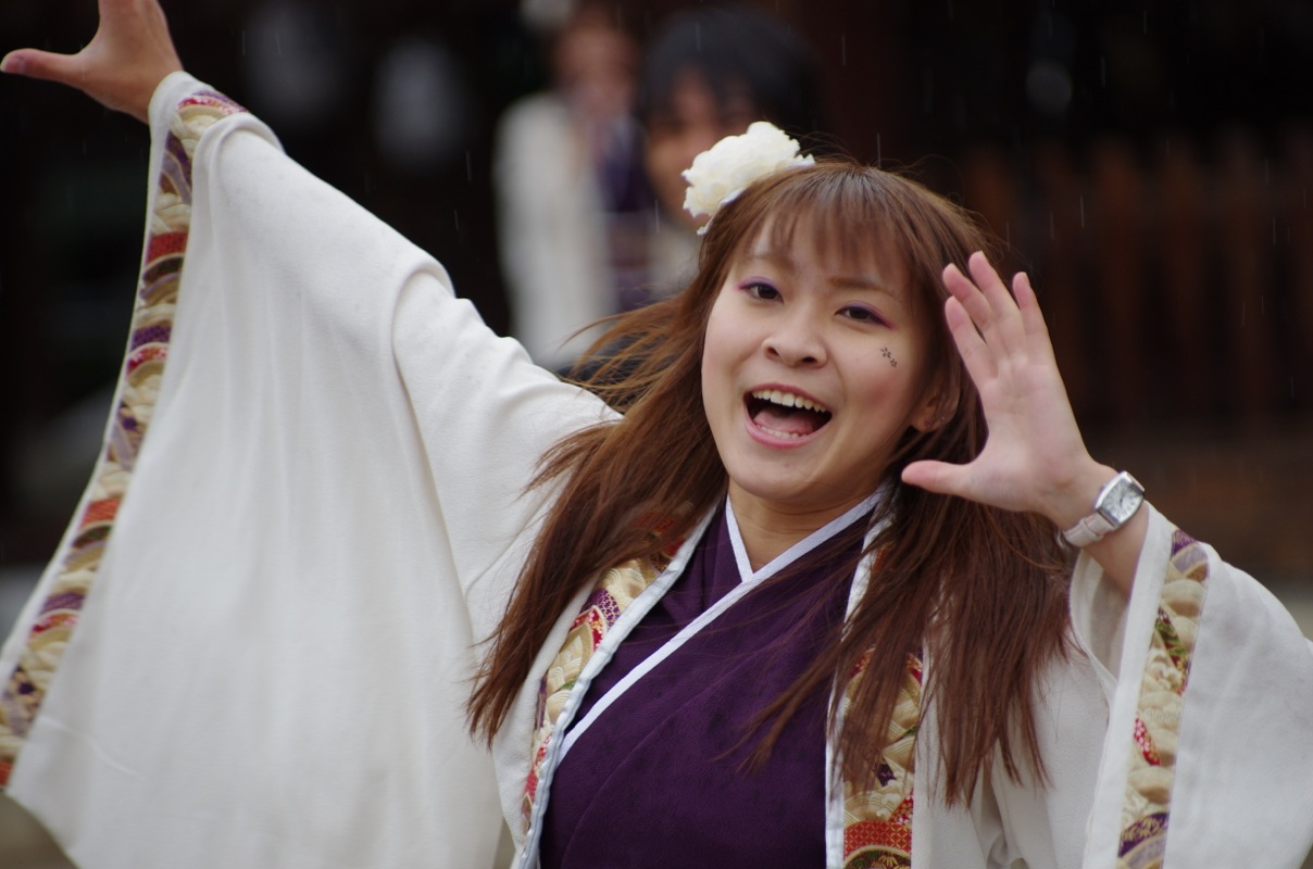 龍馬よさこい２０１２京都霊山護国神社会場その４（同志社大学「心粋」）_a0009554_22241929.jpg