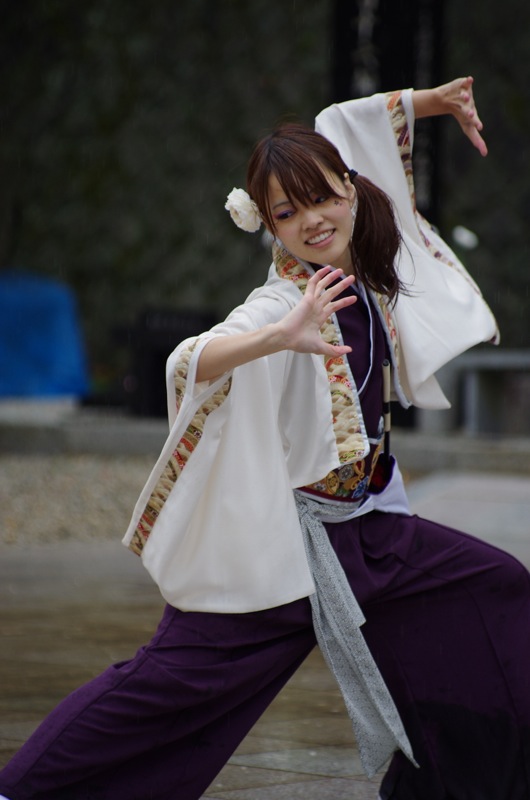 龍馬よさこい２０１２京都霊山護国神社会場その４（同志社大学「心粋」）_a0009554_22303628.jpg