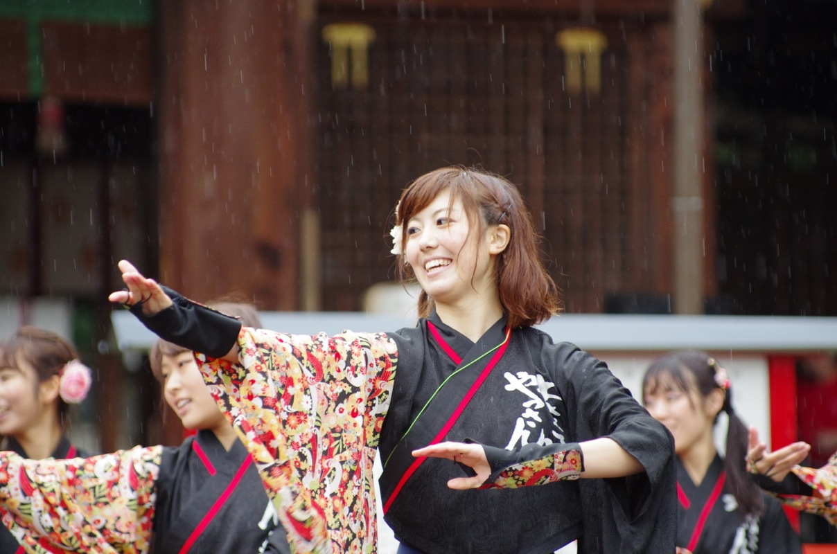 龍馬よさこい２０１２京都霊山護国神社会場その６（山口大学よさこいやっさん！！）_a0009554_23123279.jpg