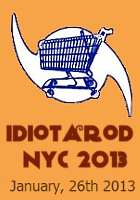 NYの仮装ショッピングカート・レース　Idiotarod_b0007805_23131690.jpg