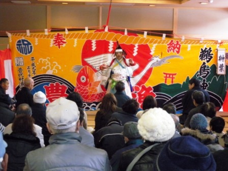 春を告げる鵜鳥神楽、2/3ふれあいらんど岩泉にて公演開催_b0206037_16304441.jpg