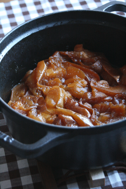 りんごのキャラメル煮 再 きのう何食べた 再現レシピ