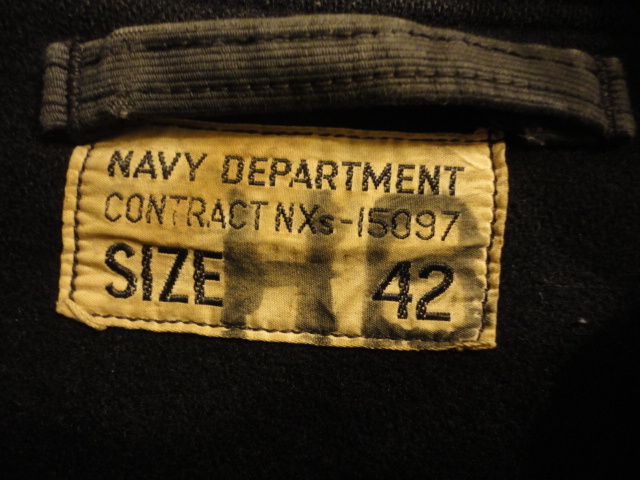 from LA #5 U.S.Navy Deck Jacket_b0121563_16282677.jpg