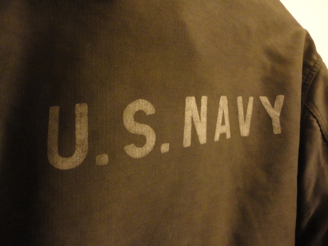 from LA #5 U.S.Navy Deck Jacket_b0121563_16285511.jpg