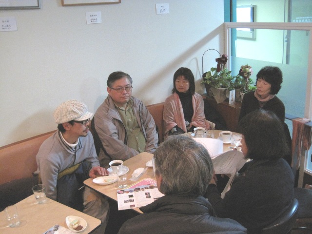アートdeカフェ 北川純と「つながるアート」_f0197045_2031426.jpg