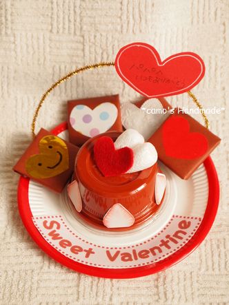 2月はバレンタイン工作 チョコムースにメッセージをそえて ちくちくのへや ちょこっとかわいい手作りのすすめ