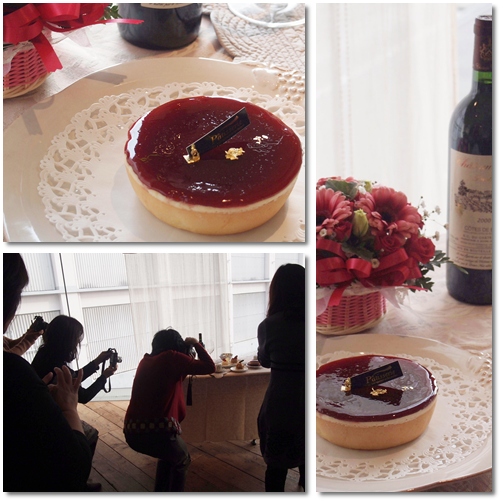 メルヴェイユ&試作品のケーキ_d0078486_1049723.jpg