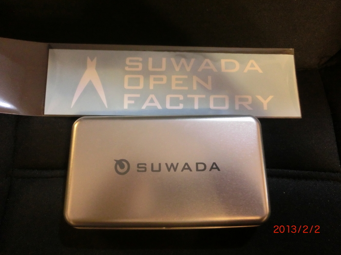 SUWADA OPEN FACTORYに行ってきました！！　感動！！_c0117936_2125291.jpg