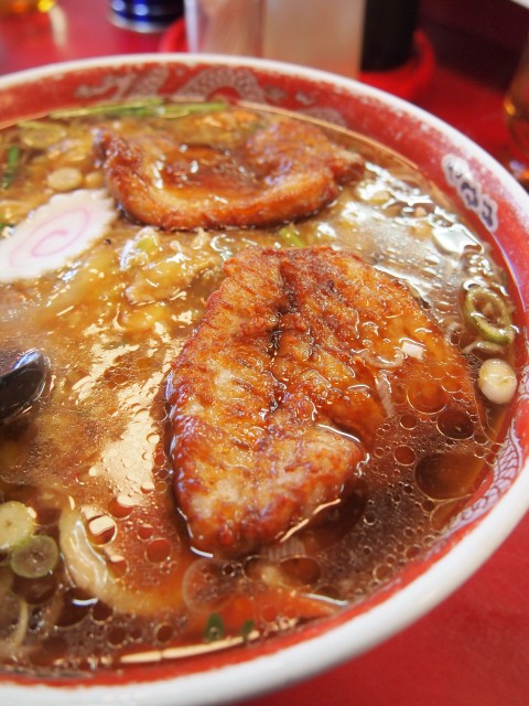 ラーメン桐生の スタミナ唐揚げラーメン 撮って 食べて 走って ラーメン桐生の スタミナ唐揚げラーメン 撮って 食べて 走って