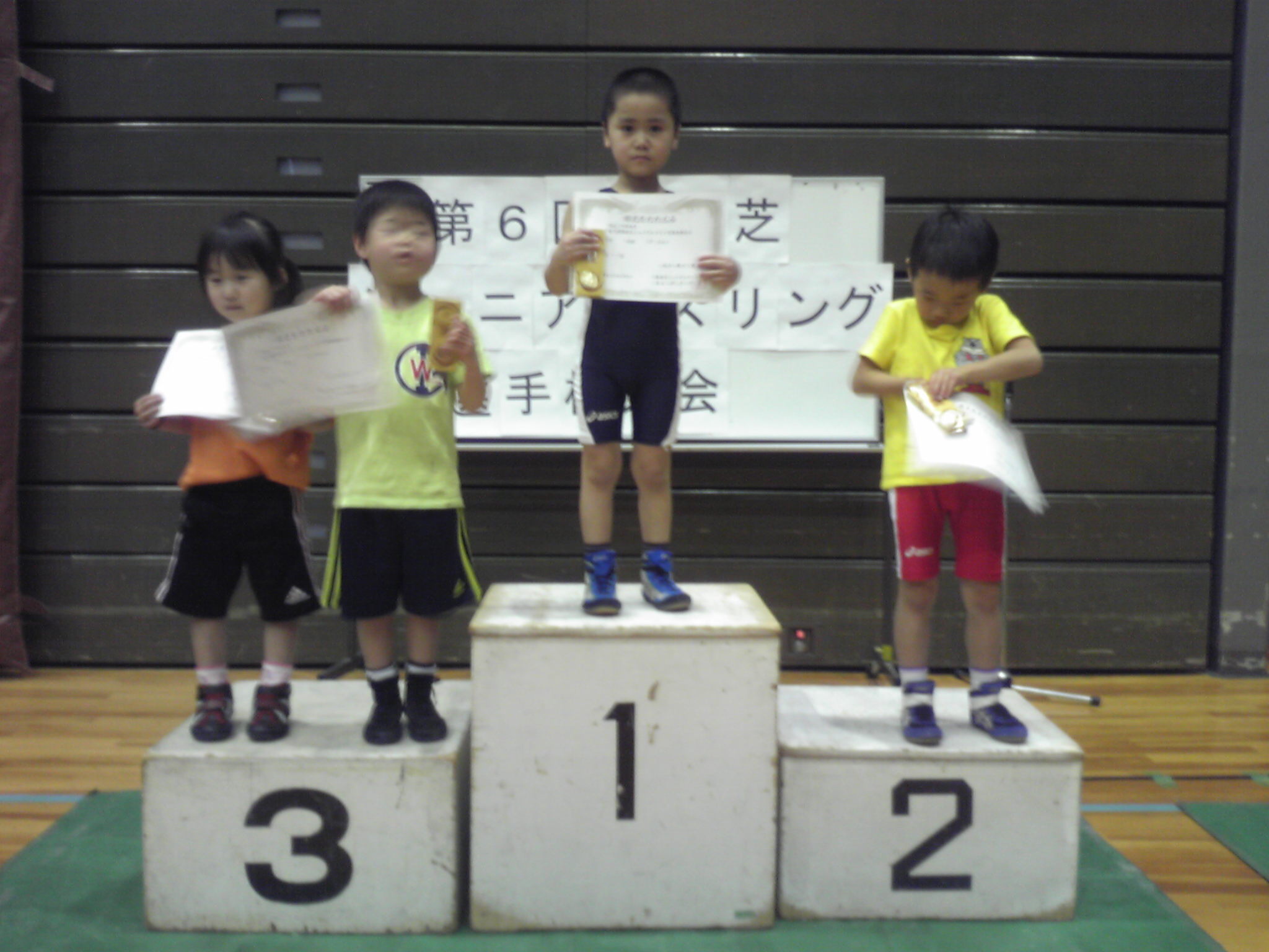 レスリング堺初芝大会　優勝&第三位_f0167951_17514948.jpg