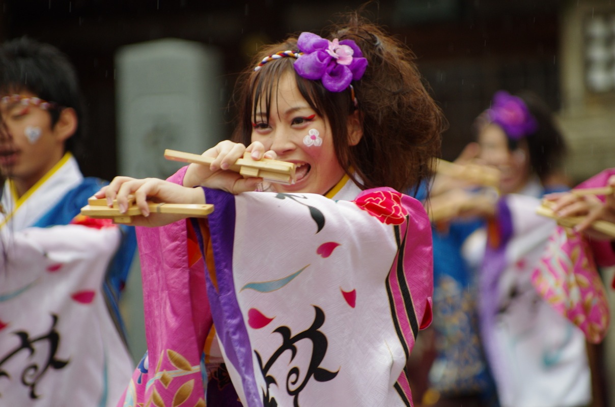 龍馬よさこい２０１２京都霊山護国神社会場その２５（皇學館大学よさこい部 雅）_a0009554_1040512.jpg